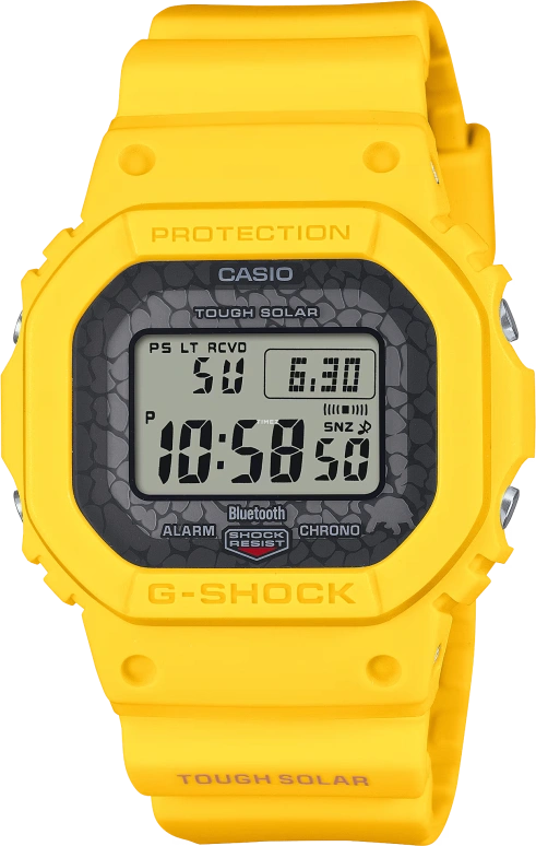 Casio,G-SHOCK 48.90x42.80mm,48.90x42.80mm,Bio-sourced,Resin,Grey,Quartz,Countdown,Chronograph,Month,Date,Hardlex,Square,GWB5600CD,GWB5600CD-9