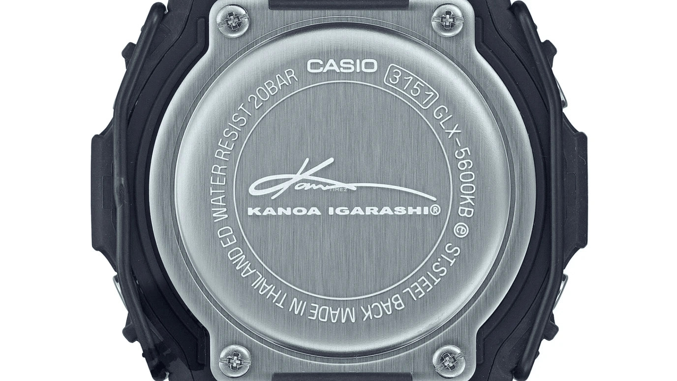 Casio,G-LIDE 46.70x43.20mm,46.70x43.20mm,Bio-sourced,Resin,Black,Quartz,Countdown,Chronograph,Month,Date,Hardlex,Square,GLX5600KB,GLX5600KB-1