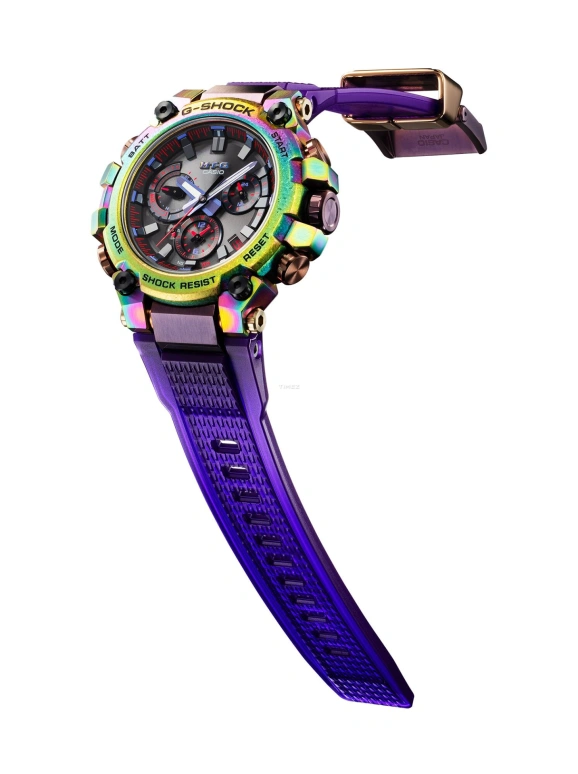 Casio,MTG 51.90x50.90mm,51.90x50.90mm,Carbon,Stainless Steel,Black,Quartz,Countdown,Chronograph,Date,Day,Sapphire,Crystal Glass,Round,MTGB3000PRB1