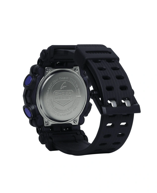 Casio,G-SHOCK 52.80x49.50mm,52.80x49.50mm,Resin,Purple,Quartz,Countdown,Chronograph,Month,Date,Hardlex,Round,GA900VB,GA900VB-1A
