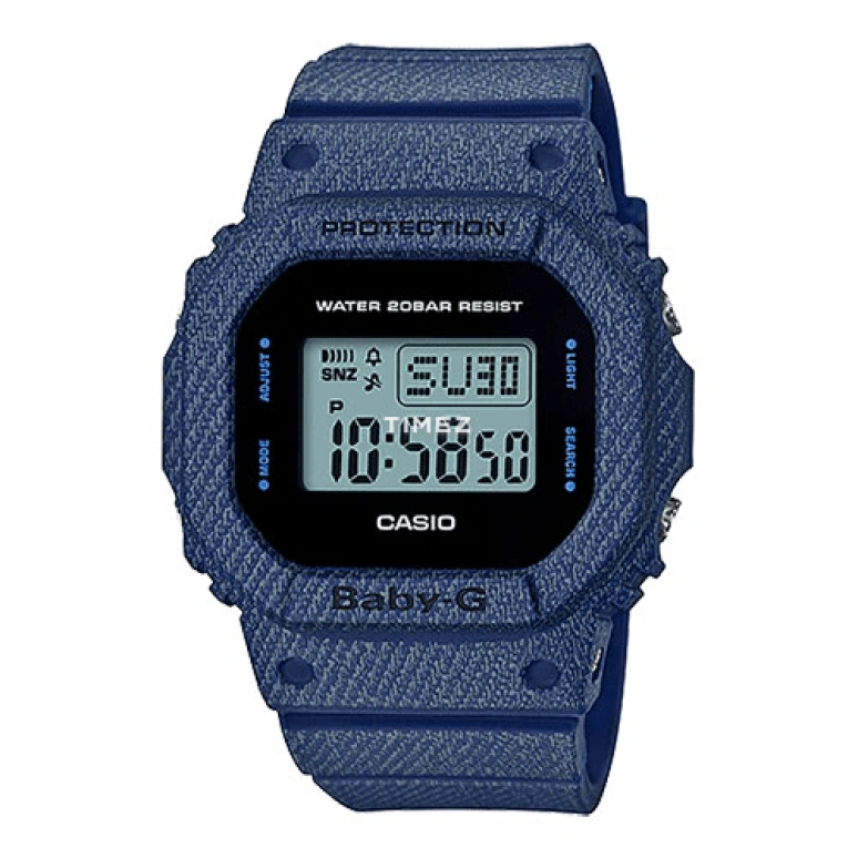 Casio,BABY-G 44.70x40mm,44.70x40mm,Plastic,Black,Grey,Quartz,Date,Day,BGD,BGD-560DE-2D