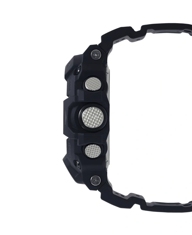 Casio,MASTER OF G - LAND 55.20x53.50mm,55.20x53.50mm,Resin,Black,Quartz,Countdown,Chronograph,Month,Date,Hardlex,Glass,Round,GW9400,GW9400-1B