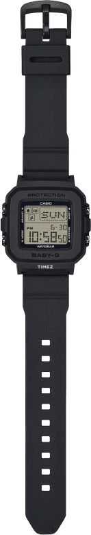 Casio,BABY-G 42.80x39mm,42.80x39mm,Resin,Blue,Quartz,Countdown,Chronograph,Month,Date,Hardlex,Square,BGD10KH,BGD10KH-2C