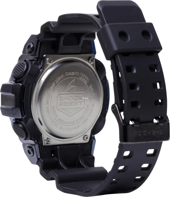 Casio,G-STEEL 53.40mm,53.40mm,Bio-sourced,Resin,Purple,Quartz,Countdown,Chronograph,Month,Date,Hardlex,Round,GM700P,GM700P-6A