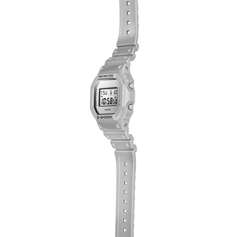 Casio,G-SHOCK 48.90x42.80mm,48.90x42.80mm,Resin,Grey,Quartz,Countdown,Chronograph,Month,Date,Hardlex,Square,DW5600FF,DW5600FF-8