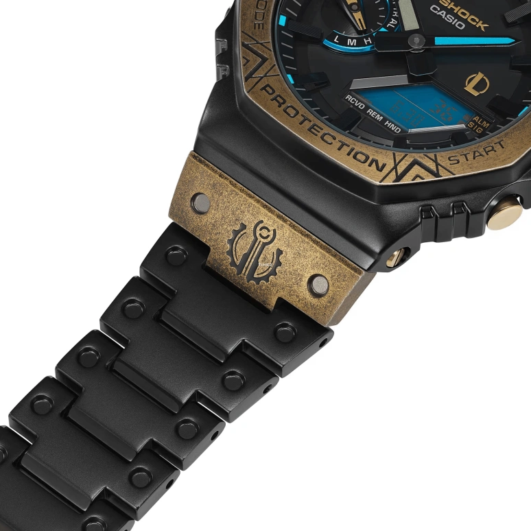 Casio,G-SHOCK 49.80x44.40mm,49.80x44.40mm,Stainless Steel,Black,Quartz,Countdown,Chronograph,Month,Date,Hardlex,Octagon,GMB2100LL,GMB2100LL-1A
