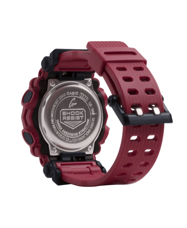 Casio,G-SHOCK 49.50mm,49.50mm,Resin,Black,Quartz,Countdown,Chronograph,Month,Date,Hardlex,Round,GA900,GA900-4A