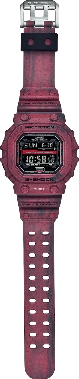 Casio,G-SHOCK 55.50x53.60mm,55.50x53.60mm,Resin,Black,Quartz,Countdown,Chronograph,Month,Date,Hardlex,Square,GX56SL,GX56SL-4
