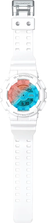 Casio,G-Shock GA-110 51.20mm,51.20mm,Resin,Gradient,Quartz,Countdown,Chronograph,Month,Date,Hardlex,Round,GA110TL,GA110TL-7A