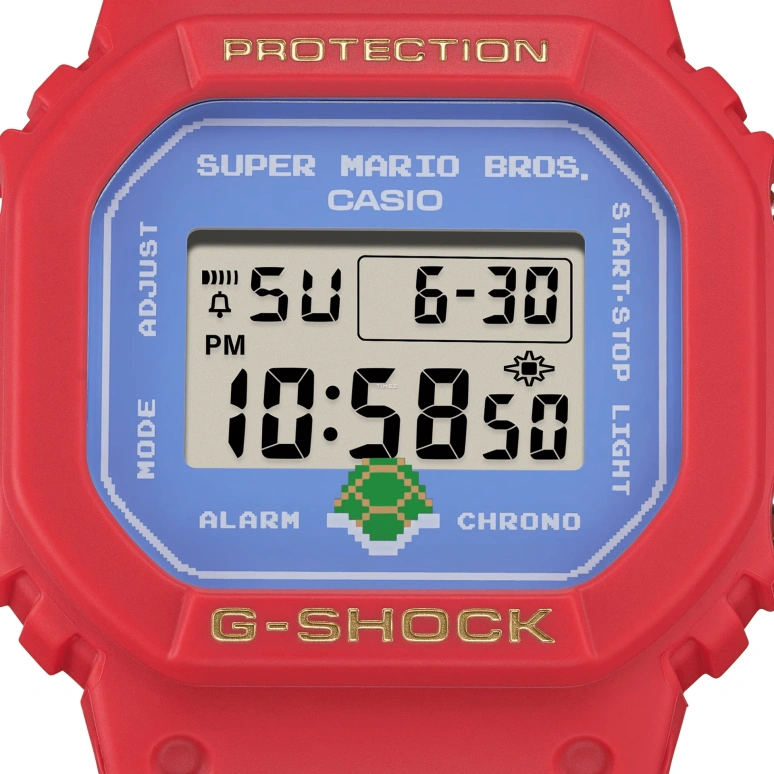 Casio,G-SHOCK 48.90x43.80mm,48.90x43.80mm,Resin,Blue,Grey,Quartz,Countdown,Chronograph,Month,Date,Hardlex,Square,DW5600SMB,DW5600SMB-4