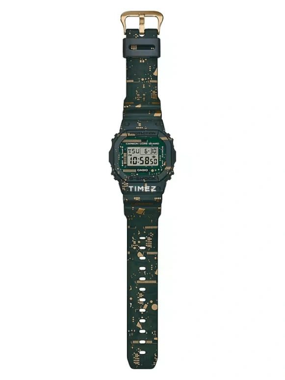 Casio,G-SHOCK 40x44mm,40x44mm,Resin,Green,Quartz,DWE,DWE-5600CC-3