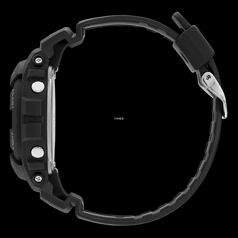 Casio,G-100 47.80mm,47.80mm,Resin,Black,Quartz,Chronograph,Month,Date,Day,Hardlex,Round,G100,G100-1BV