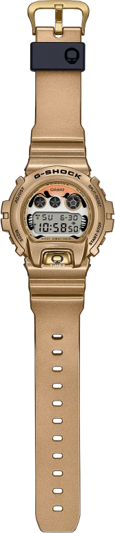 Casio,G-Shock 6900 50mm,50mm,Resin,Multi-Color,Quartz,Countdown,Chronograph,Month,Date,Hardlex,Round,DW6900GDA,DW6900GDA-9