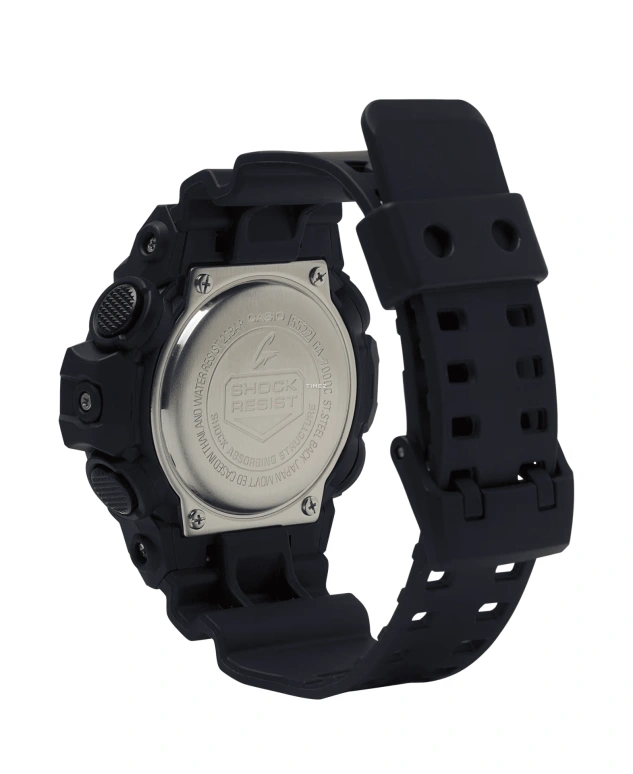 Casio,G-SHOCK 53.40mm,53.40mm,Resin,Grey,Quartz,Countdown,Chronograph,Month,Date,Hardlex,Round,GA700DC,GA700DC-1A