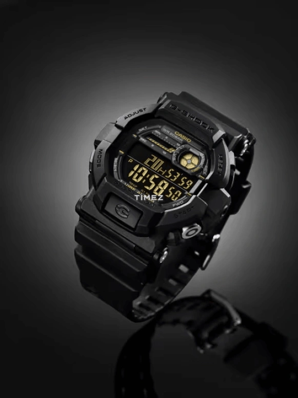 Casio,G-SHOCK 50.80mm,50.80mm,Resin,Grey,Quartz,Countdown,Chronograph,Month,Date,Hardlex,Round,GD350,GD350-1B