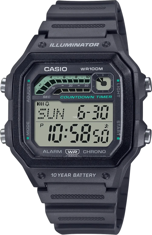 Casio Standard WS1600H-8AV
