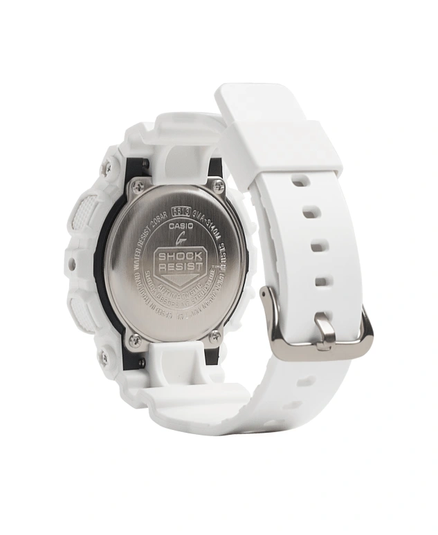 Casio,G-SHOCK 45.50mm,45.50mm,Resin,Black,Quartz,Countdown,Chronograph,Month,Date,Hardlex,Round,GMAS140M,GMAS140M-7A