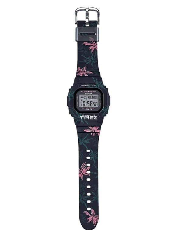 Casio,BABY-G 44.70x40mm,44.70x40mm,Plastic,Black,Grey,Quartz,Rectangular,Black,BGD,BGD-560CF-1E