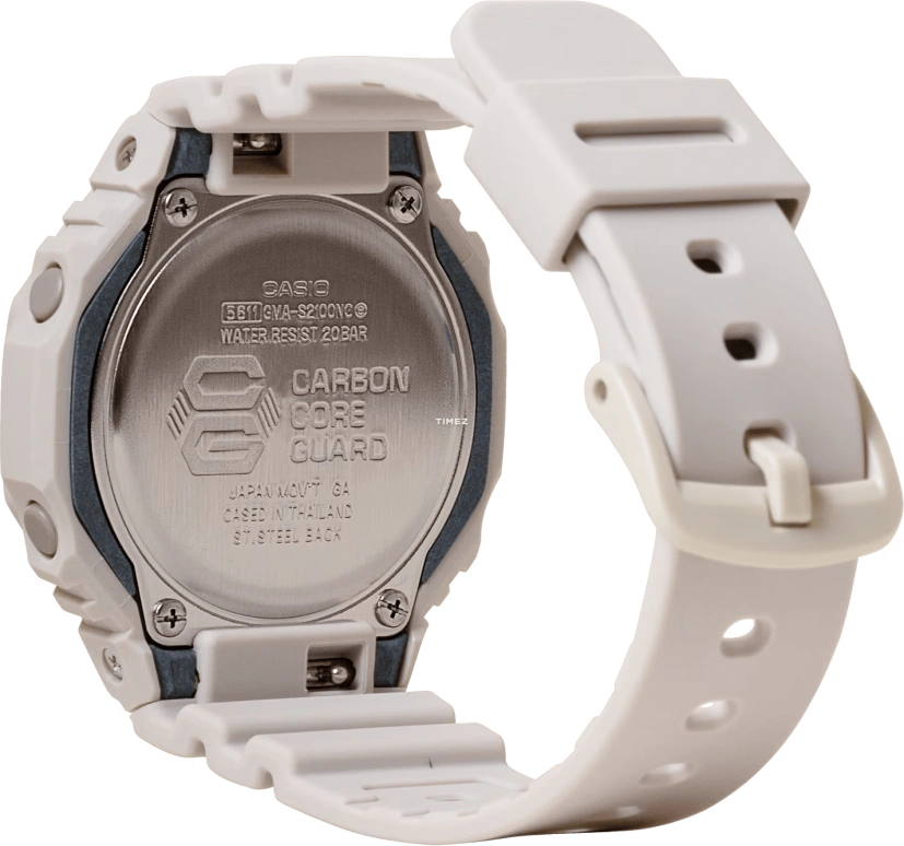 Casio,G-SHOCK 46.20x42.90mm,46.20x42.90mm,Bio-sourced,Resin,Carbon,Yellow,Quartz,Countdown,Chronograph,Month,Date,Hardlex,Round,GMAS2100NC4A