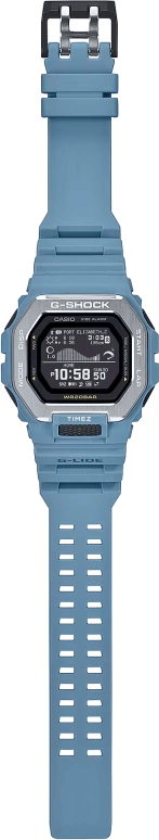 Casio,G-LIDE 50.90x46mm,50.90x46mm,Resin,Bio-sourced,Black,Quartz,Countdown,Chronograph,Month,Date,Hardlex,Square,GBX100,GBX100-2A