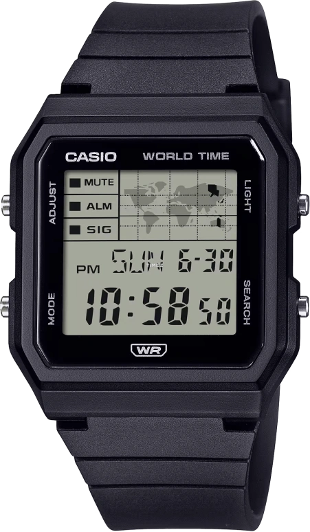 Casio,POP 37.80x33.70mm,37.80x33.70mm,Resin,Black,Grey,Quartz,Countdown,Chronograph,Month,Date,Plexi,Glass,Rectangular,LF30W,LF30W-1A
