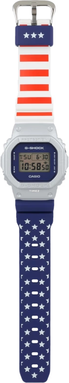Casio,5600 48.90x43.80mm,48.90x43.80mm,Resin,Blue,Grey,Quartz,Countdown,Chronograph,Month,Date,Hardlex,Square,DW5600US23,DW5600US23-7