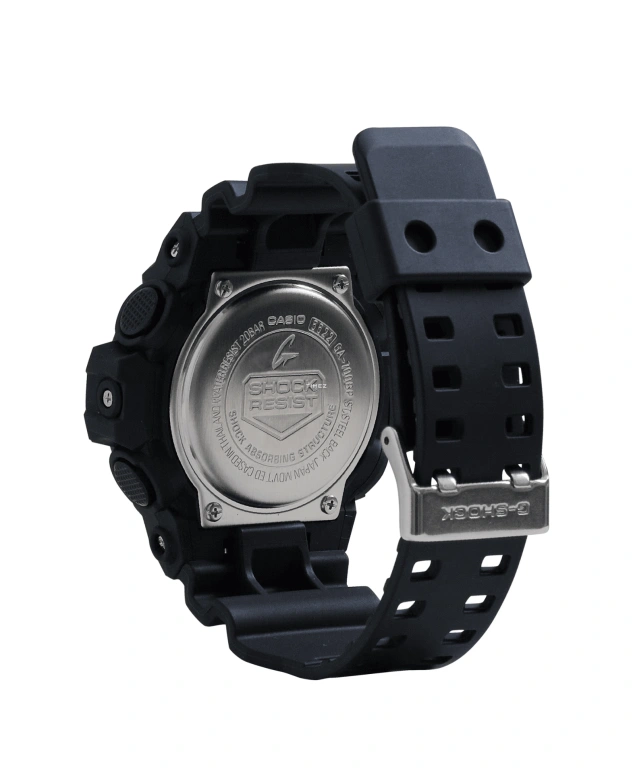 Casio,G-SHOCK 53.40mm,53.40mm,Resin,Blue,Quartz,Countdown,Chronograph,Month,Date,Hardlex,Round,GA700BP,GA700BP-1A