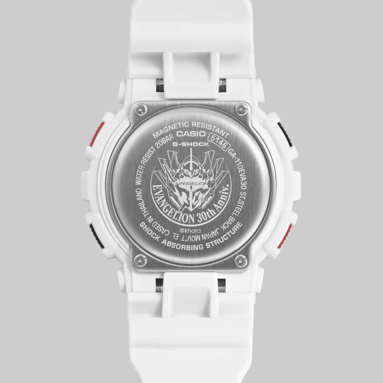 Casio,G-Shock GA-110 55x51.20mm,55x51.20mm,Resin,Red,Quartz,Countdown,Chronograph,Month,Date,Hardlex,Round,GA110EVA307A