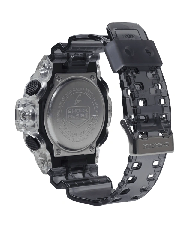 Casio,G-SHOCK 53.40mm,53.40mm,Resin,Grey,Quartz,Countdown,Chronograph,Month,Date,Hardlex,Round,GA700SK,GA700SK-1A