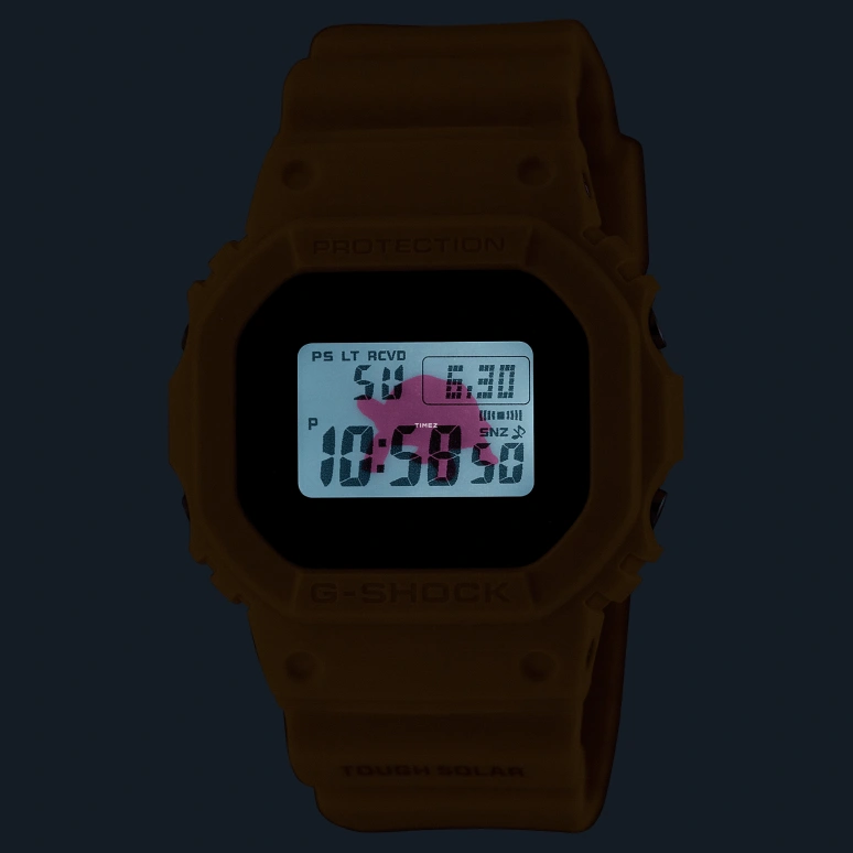 Casio,G-SHOCK 48.90x42.80mm,48.90x42.80mm,Bio-sourced,Resin,Grey,Quartz,Countdown,Chronograph,Month,Date,Hardlex,Square,GWB5600CD,GWB5600CD-9
