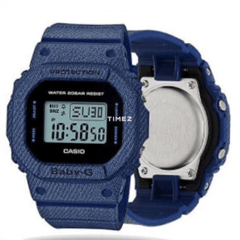 Casio,BABY-G 44.70x40mm,44.70x40mm,Plastic,Black,Grey,Quartz,Date,Day,BGD,BGD-560DE-2D