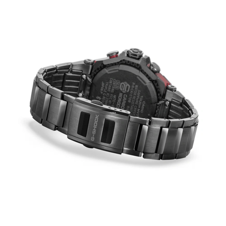 Casio,MTG 55.10x49.80mm,55.10x49.80mm,Resin,Black,Quartz,Countdown,Chronograph,Date,Day,Sapphire,Crystal Glass,Round,MTGB2000YBD1