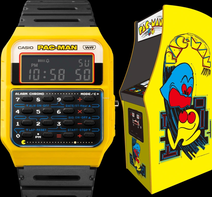Casio,Standard 43.20x34.40mm,43.20x34.40mm,Resin,Black,Quartz,Chronograph,Month,Date,Day,Plexi,Rectangular,CA53WPC,CA53WPC-1B