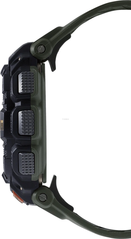 Casio,PROTREK 57.30x50.90mm,57.30x50.90mm,Resin,Green,Quartz,Countdown,Chronograph,Month,Date,Hardlex,Round,PRG240,PRG240-3
