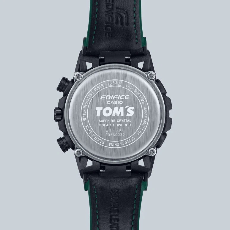 Casio,EDIFICE 44.50x50.10mm,44.50x50.10mm,Carbon,Purple,Black,Quartz,Chronograph,Day,Power Reserve Indicator,Solar Charging,Sapphire,Round,EFSS641TMS1A