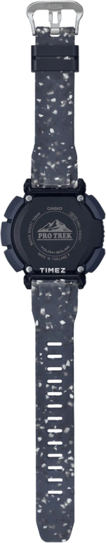 Casio,PROTREK 54.70x51.70mm,54.70x51.70mm,Bio-sourced,Resin,Grey,Quartz,Countdown,Chronograph,Month,Date,Hardlex,Glass,Round,PRG340SC,PRG340SC-2