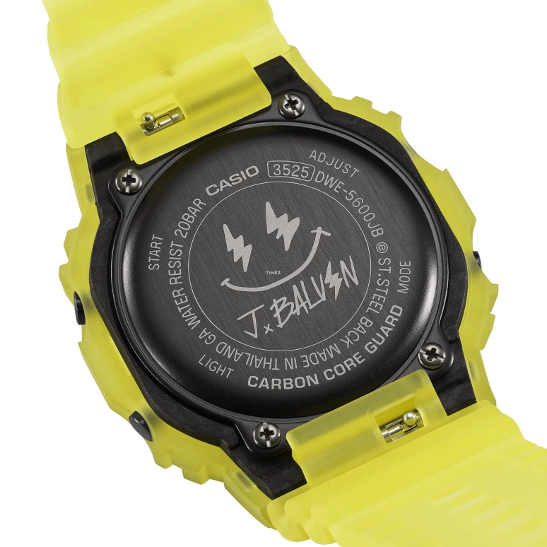 Casio,5600 48.90x43.80mm,48.90x43.80mm,Resin,Black,Quartz,Countdown,Chronograph,Month,Date,Hardlex,Square,DWE5600JB1A9