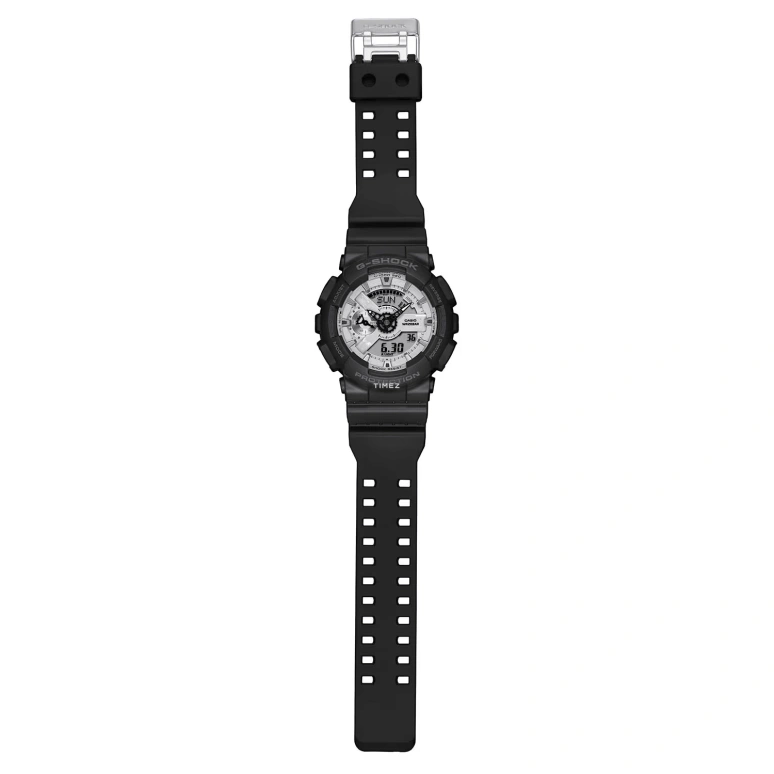 Casio,G-SHOCK 51.20mm,51.20mm,Resin,White,Quartz,Countdown,Chronograph,Month,Date,Hardlex,Round,GA110WD,GA110WD-1A