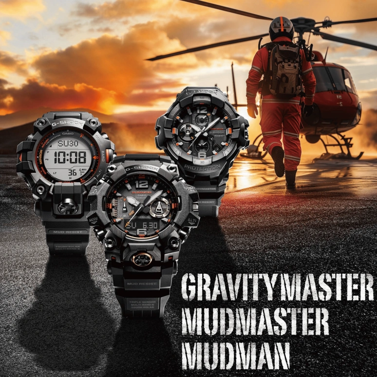 Casio,MASTER OF G - LAND 56.70x52.70mm,56.70x52.70mm,Bio-sourced,Stainless Steel,Grey,Quartz,Countdown,Chronograph,Month,Date,Sapphire,Crystal Glass,Round,GW9500MEC,GW9500MEC-1