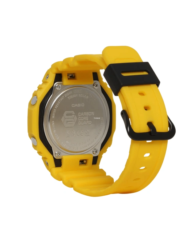 Casio,G-SHOCK 48.50x45.40mm,48.50x45.40mm,Resin,Carbon,Black,Quartz,Countdown,Chronograph,Month,Date,Hardlex,Round,GAB2100C,GAB2100C-9A