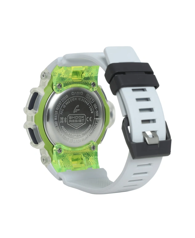 Casio,G-SHOCK 48.90mm,48.90mm,Resin,Grey,Quartz,Countdown,Chronograph,Month,Date,Hardlex,Round,GBA900SM,GBA900SM-7A9