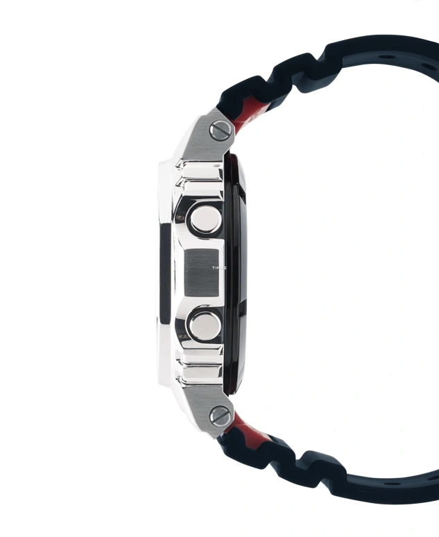 Casio,G-SHOCK 49.20x43.20mm,49.20x43.20mm,Stainless Steel,Black,Quartz,Countdown,Chronograph,Month,Date,Hardlex,Square,GMWB5000,GMWB5000-1