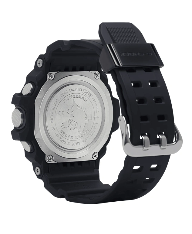 Casio,MASTER OF G - LAND 55.20x53.50mm,55.20x53.50mm,Resin,Black,Quartz,Countdown,Chronograph,Month,Date,Hardlex,Glass,Round,GW9400,GW9400-1B