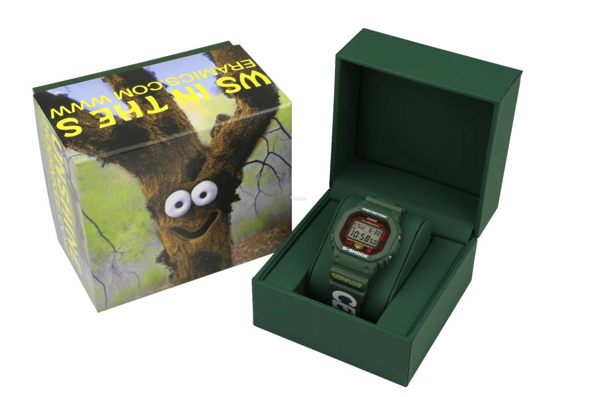 Casio,G-SHOCK 48.90x43.80mm,48.90x43.80mm,Resin,Grey,Quartz,Countdown,Chronograph,Month,Date,Hardlex,Square,DW5600OC23,DW5600OC23-3
