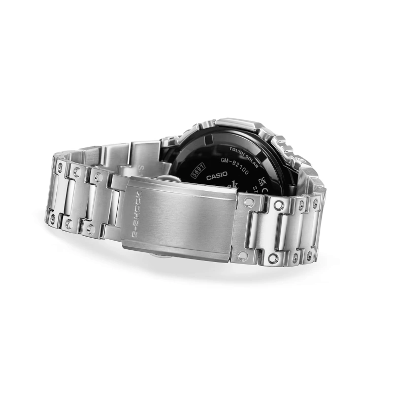 Casio,G-SHOCK 44.40mm,44.40mm,Stainless Steel,Pink,Quartz,Countdown,Chronograph,Month,Date,Hardlex,Octagon,GMB2100AD,GMB2100AD-5A