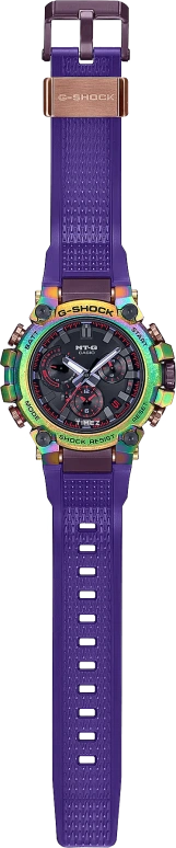 Casio,MTG 51.90x50.90mm,51.90x50.90mm,Carbon,Stainless Steel,Black,Quartz,Countdown,Chronograph,Date,Day,Sapphire,Crystal Glass,Round,MTGB3000PRB1