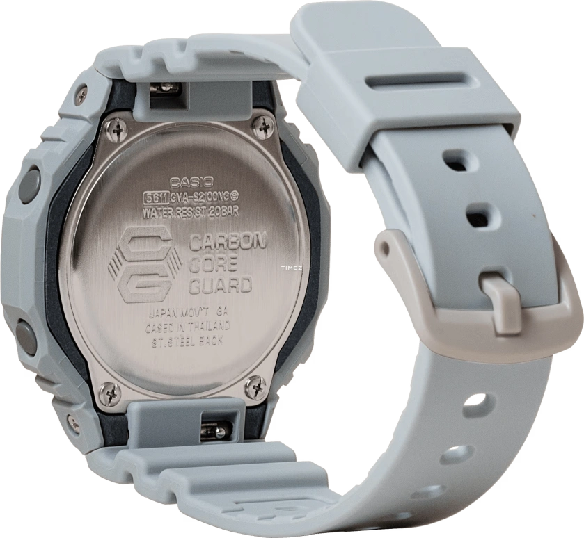 Casio,G-SHOCK 46.20x42.90mm,46.20x42.90mm,Carbon,Purple,Quartz,Countdown,Chronograph,Month,Date,Hardlex,Octagon,GMAS2100NC,GMAS2100NC-8A