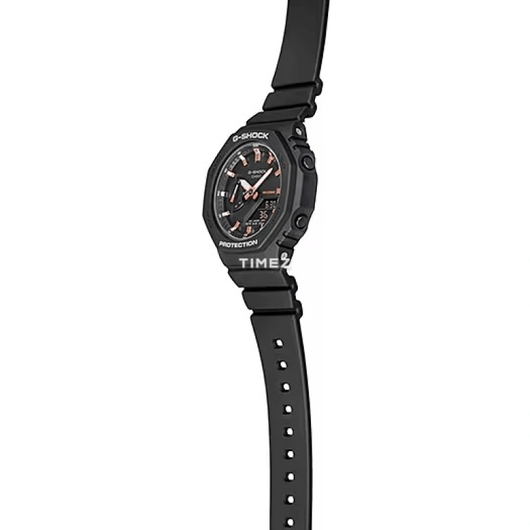 Casio,G-SHOCK 42.90mm,42.90mm,Carbon,Resin,Black,Quartz,Countdown,Chronograph,Month,Date,Hardlex,Octagon,GMAS2100,GMAS2100-1A