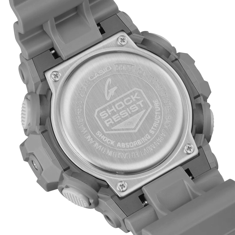 Casio,G-SHOCK 53.40mm,53.40mm,Resin,White,Quartz,Countdown,Chronograph,Month,Date,Hardlex,Round,GA700HD,GA700HD-8A