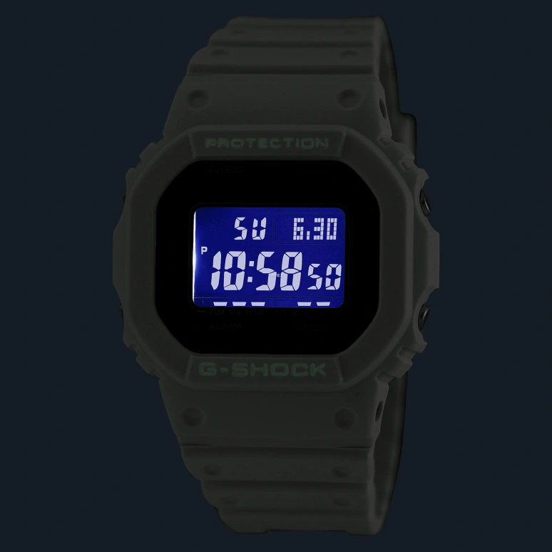 Casio,G-SHOCK 48.90x42.80mm,48.90x42.80mm,Resin,Black,Quartz,Countdown,Chronograph,Month,Date,Hardlex,Square,DWB5600SF,DWB5600SF-7